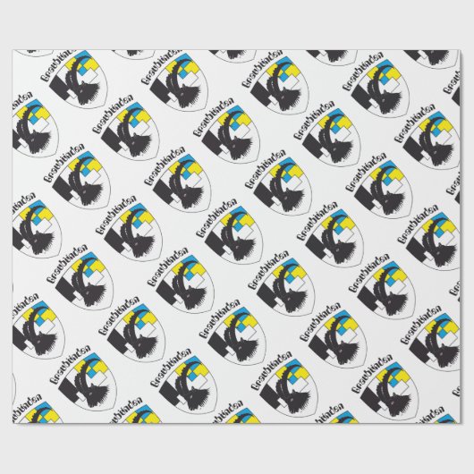 Graubuenden Schweiz Geschenkpapier (Flach)