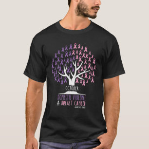 Graubündel - Brustkrebs und häusliche Gewalt T-Shirt