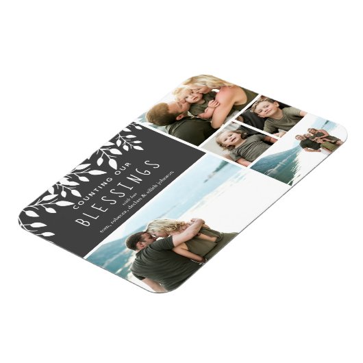 Graubündel FotoCollage 4X3 Magnet (Linke Seite)