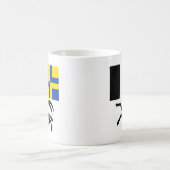 Graubunden, die Schweiz-Flagge Kaffeetasse (Mittel)