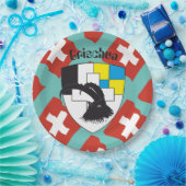 Graubünden, Grigioni, Grischun Pappteller (Party)