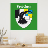 Graubünden Grigioni Grischun Poster (Küche)