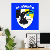 Graubünden Grigioni Grischun Poster (Heimbüro)