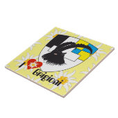 Graubünden Grischun Grigioni Fliese (Seite)