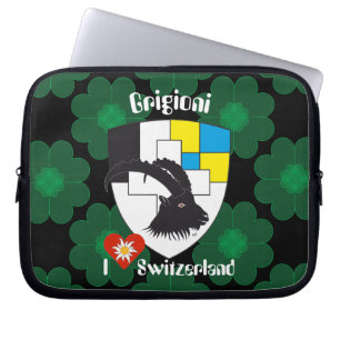 Graubünden Grischun Grigioni Laptop Schutzhüllen Laptopschutzhülle