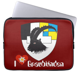 Graubünden Grischun Grigioni Laptop Schutzhüllen Laptopschutzhülle