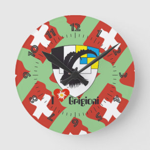 Graubünden Grischun Grigioni Schweiz Svizra Uhr