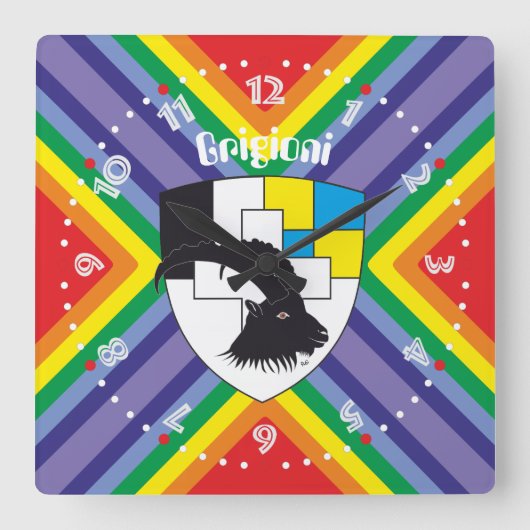 Graubünden Grischun Grigioni Schweiz Svizra Uhr (Vorderseite)