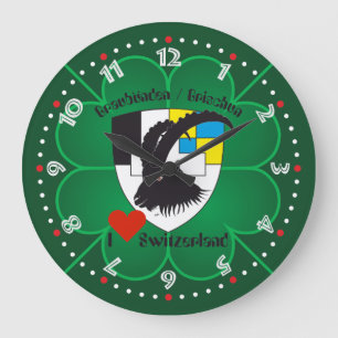 Graubünden Grischun Grigioni Schweiz Svizra Uhr