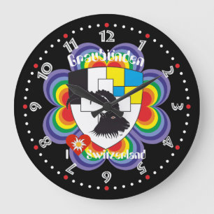 Graubünden Grischun Grigioni Schweiz Svizra Uhr