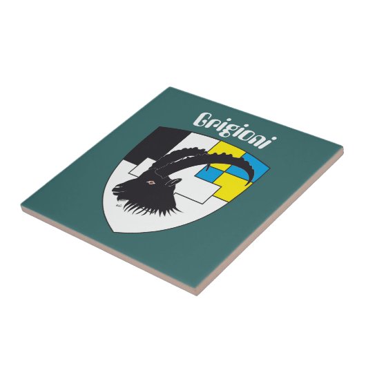 Graubünden Schweiz Fliese (Seite)