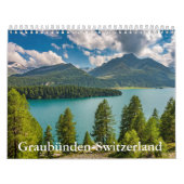 Graubünden-Schweiz-Kalender Kalender (Titelbild)