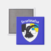 Graubünden Schweiz Magnet (Vorderseite/Rückseite)