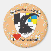 Graubünden Schweiz Magnet (Vorne)