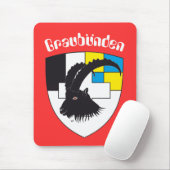 Graubünden Schweiz Mausmatte Mousepad (Mit Mouse)