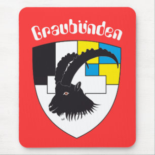 Graubünden Schweiz Mausmatte Mousepad