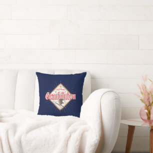 Graubünden Schweiz Retroskier Vintag Kissen