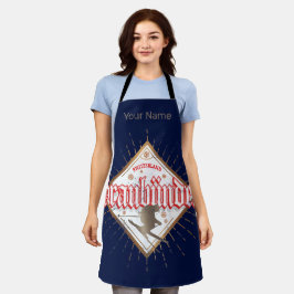 Graubünden Schweiz Retroskier Vintag Schürze