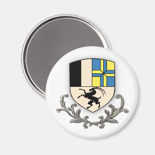 Graubunden Scroll Magnet (Vorderseite/Rückseite)
