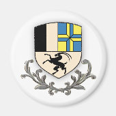 Graubunden Scroll Magnet (Vorne)