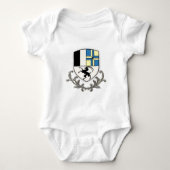 Graubunden wScroll Baby Strampler (Vorderseite)