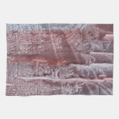 Grauburgund Geschirrtuch (Horizontal)