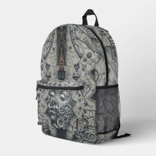 Grauchirurgie Bedruckter Rucksack