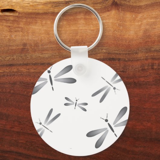 Graudrachenfliegen Schlüsselanhänger (Vorderseite)