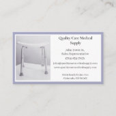 Grauduschkabine Medizinische Betreuung Visitenkarte (Vorderseite)