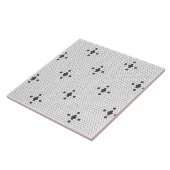 Graue 4-Sterne-Imitate Penny Tile Hexagon Tile Fliese (Seite)