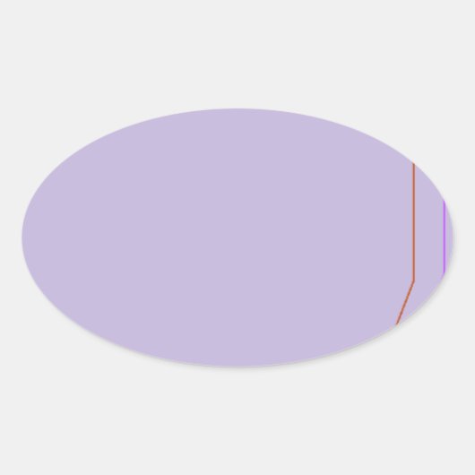 Graue 8297 abstrakte Kunst Ovaler Aufkleber (Vorderseite)