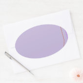 Graue 8297 abstrakte Kunst Ovaler Aufkleber (Umschlag)