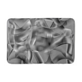 Graue, abgerundete Formen, in hellen Tönen Badematte (Vorderseite)