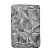 Graue, abgerundete Formen, in hellen Tönen Badematte (Vorderseite Vertikal)