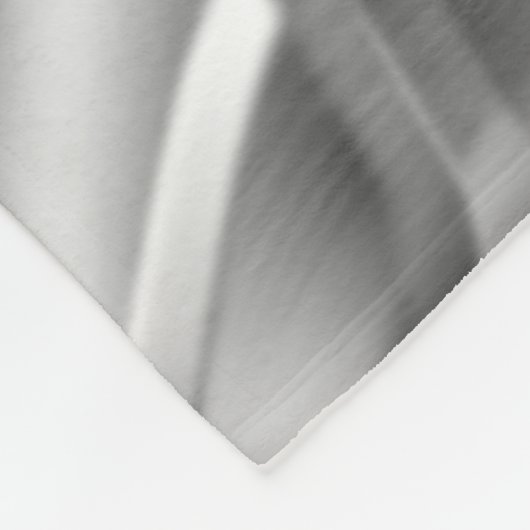 Graue, abgerundete Formen, in hellen Tönen Fleecedecke (Ecke)