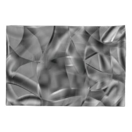 Graue, abgerundete Formen, in hellen Tönen Kissenbezug