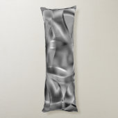 Graue, abgerundete Formen, in hellen Tönen Seitenschläferkissen (Rückseite (Vertikal))