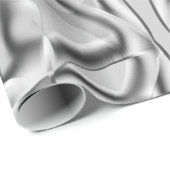 Graue abgerundete Formen und dunkle Farben Geschenkpapier (Rolleneckpunkt)