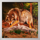 Graue Absicht Poster (Vorne)