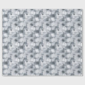 Graue Abstrakte Farbe Geschenkpapier (Flach)