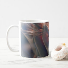 Graue abstrakte Marmortextur-Wurfkissen Kaffeetasse