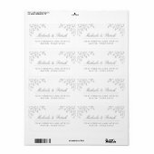 Graue Adressenmarkierungen (Vorne)