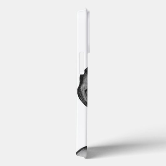 Graue Alien Case-Mate iPhone Hülle (Rückseite / Rechts)