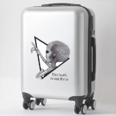 Graue Alien, die Wahrheit ist da draußen Aufkleber (Koffer)