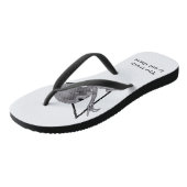 Graue Alien, die Wahrheit ist da draußen Badesandalen (Schrägansicht)