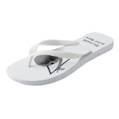 Graue Alien, die Wahrheit ist da draußen Badesandalen (Schrägansicht)