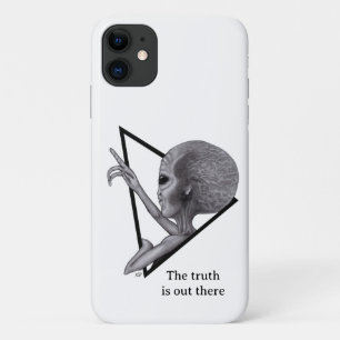 Graue Alien, die Wahrheit ist da draußen Case-Mate iPhone Hülle