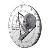 Graue Alien, die Wahrheit ist da draußen Dartscheibe (Vorderseite rechts)