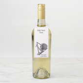 Graue Alien, die Wahrheit ist da draußen Flaschenanhänger (Auf Flasche)