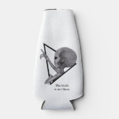 Graue Alien, die Wahrheit ist da draußen Flaschenkühler (Vorderseite)